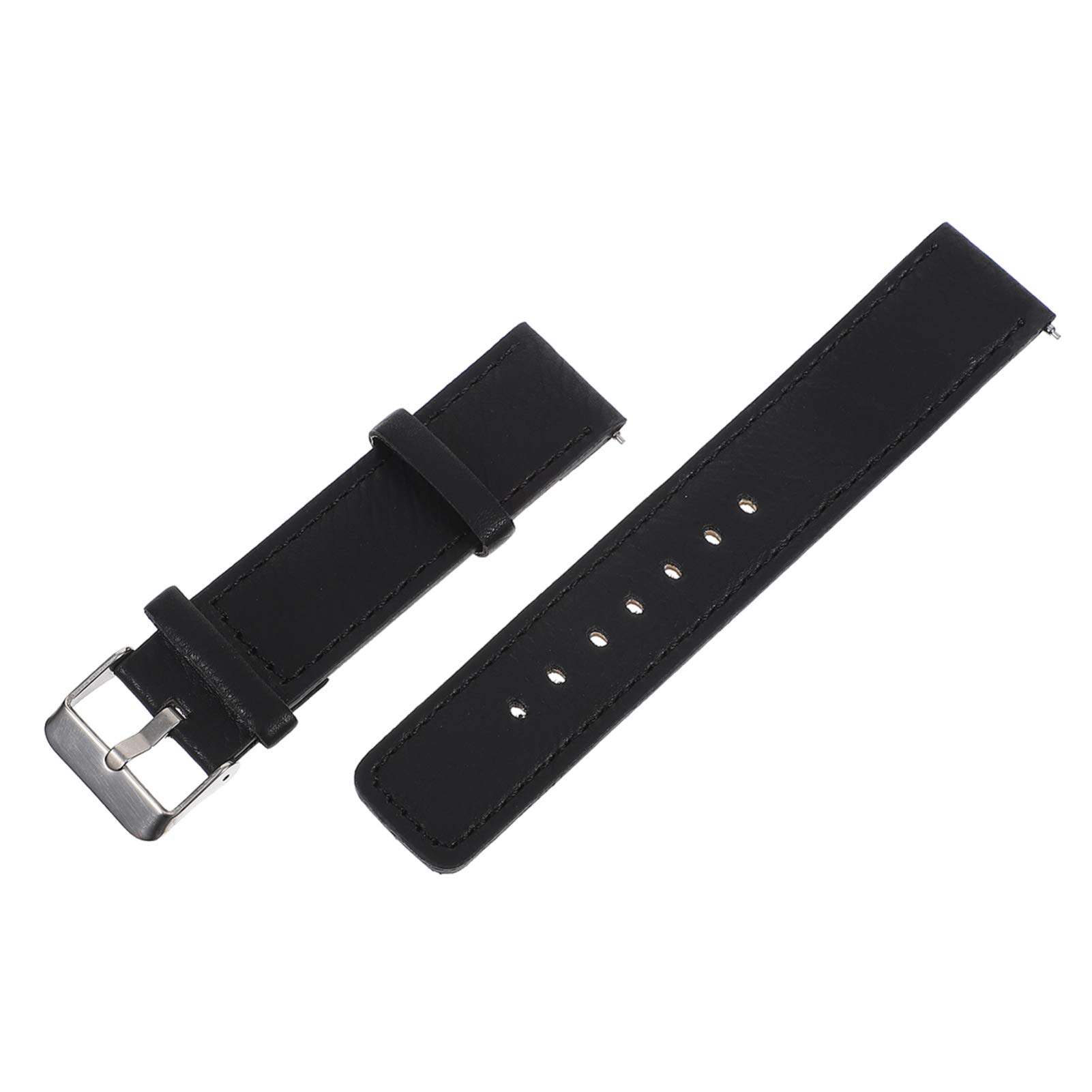 Hemobllo 20mm Leather Watch Strap for Xiaomi Haylou LS02 - Smart & Stylish Accessory for Work & Leisure