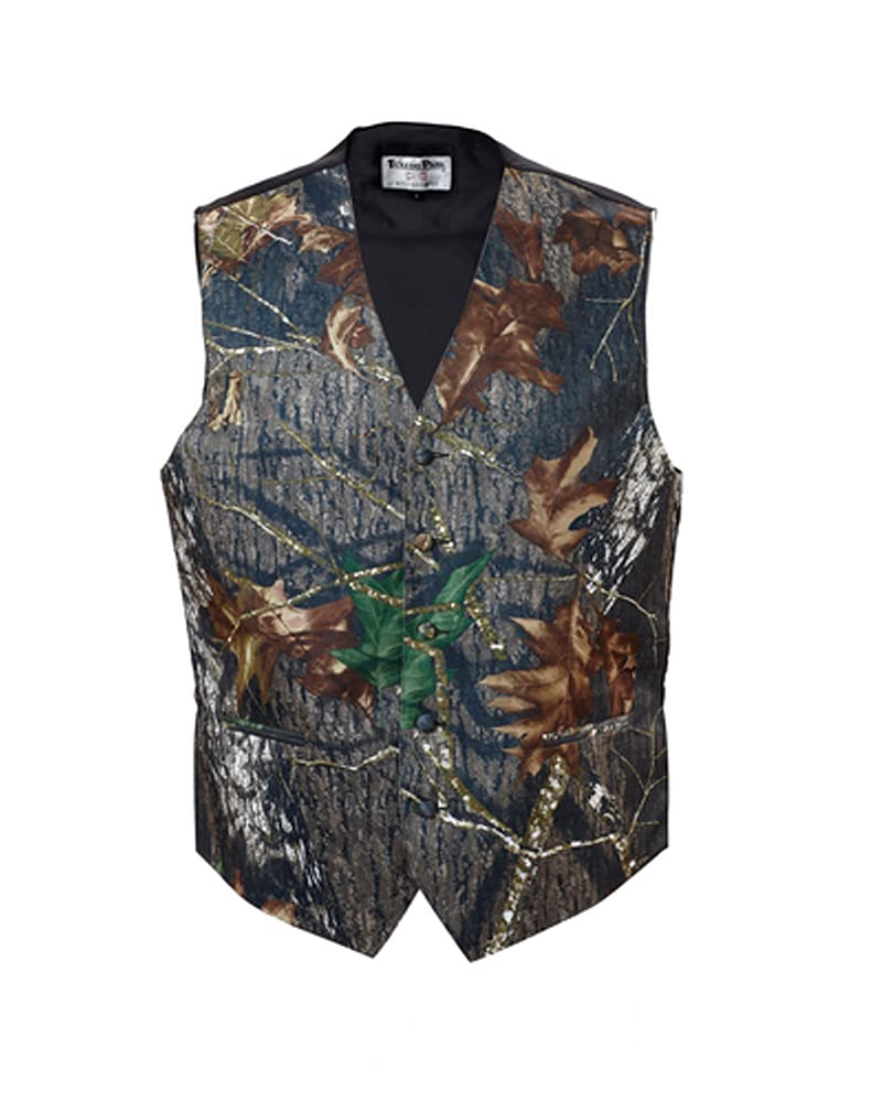 Camouflage Vest and Matching Neck Tie Set - Tactical Hunting & Outdoor Gear for Men - Perfect for Hunting, Airsoft, and Outdoor Adventures