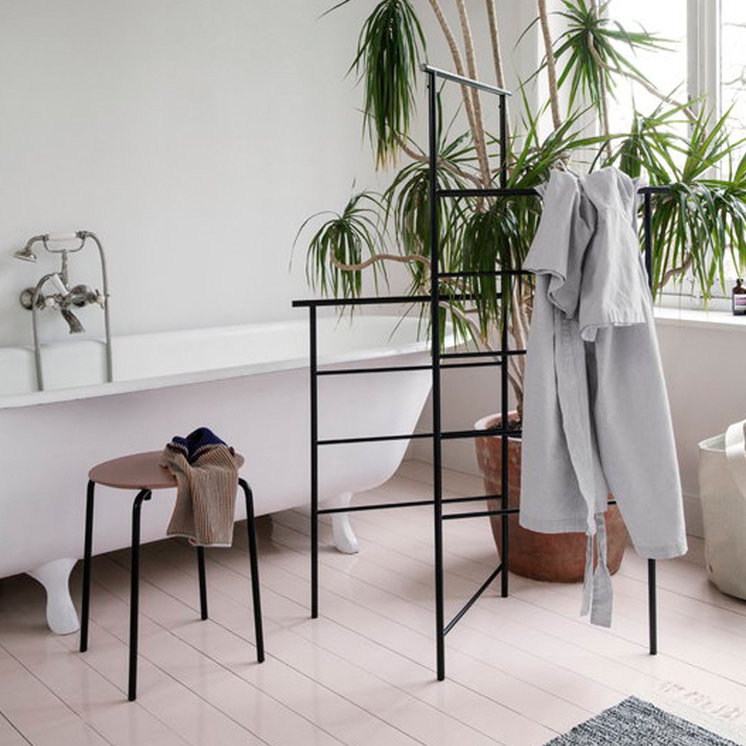 Premium Herman Stool - Stackable, Durable & Space-Saving Bar Stool for Kitchen, Dining Room & Office - Perfect for Small Spaces & Modern Home Decor