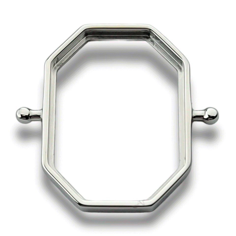 DIY Octagon Element Bezel - Handmade Jewelry Making Kit for Necklaces, Rings & Earrings - Perfect for Crafters, DIY Enthusiasts & Gift Giving