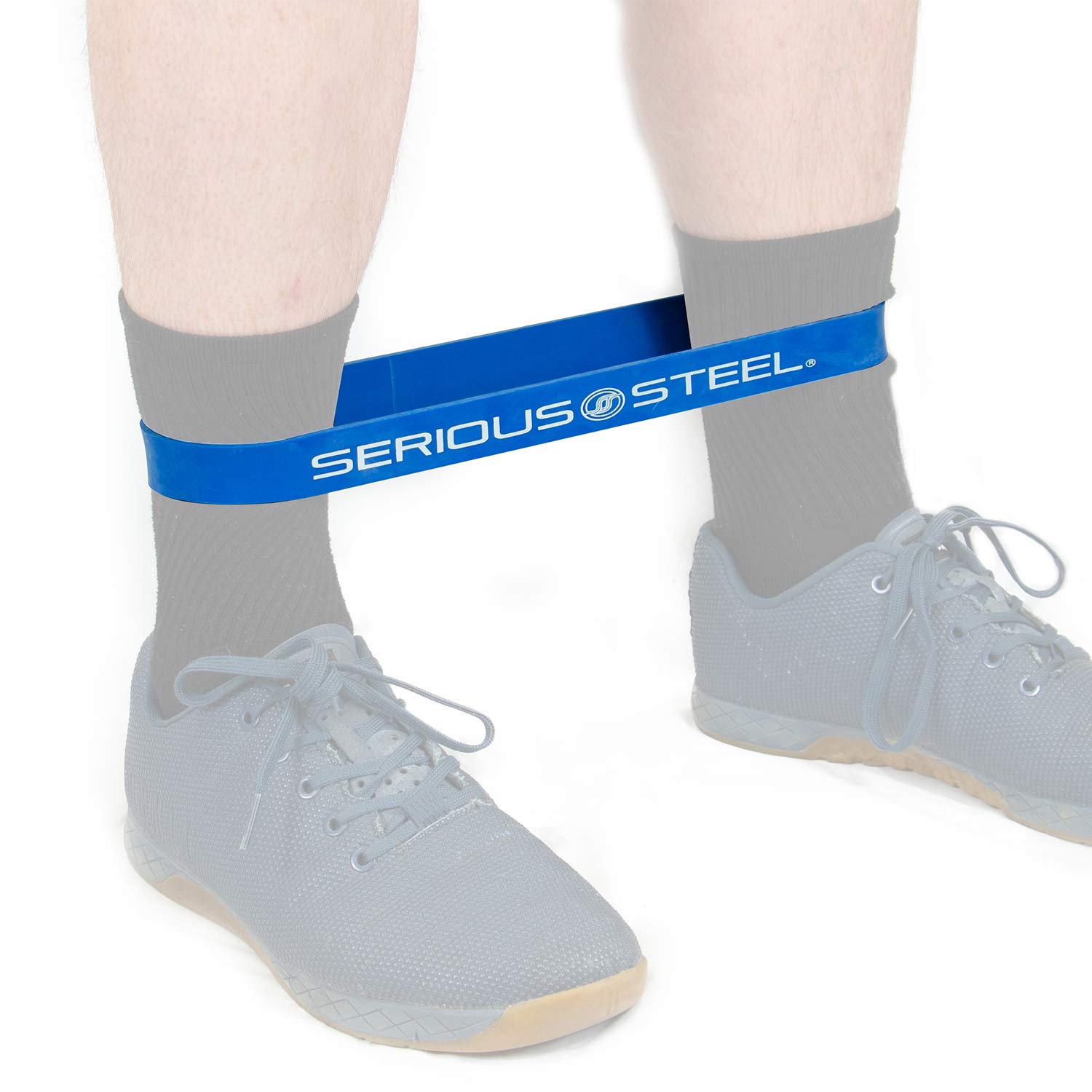 Serious Steel Fitness 12 Inch Resistance Band - Heavy Duty Deadlift & Hip Band for Glute Activation, Strength Training & Dynamic Warm Up - Perfect for Home Workouts, Gym Training & Physical Therapy