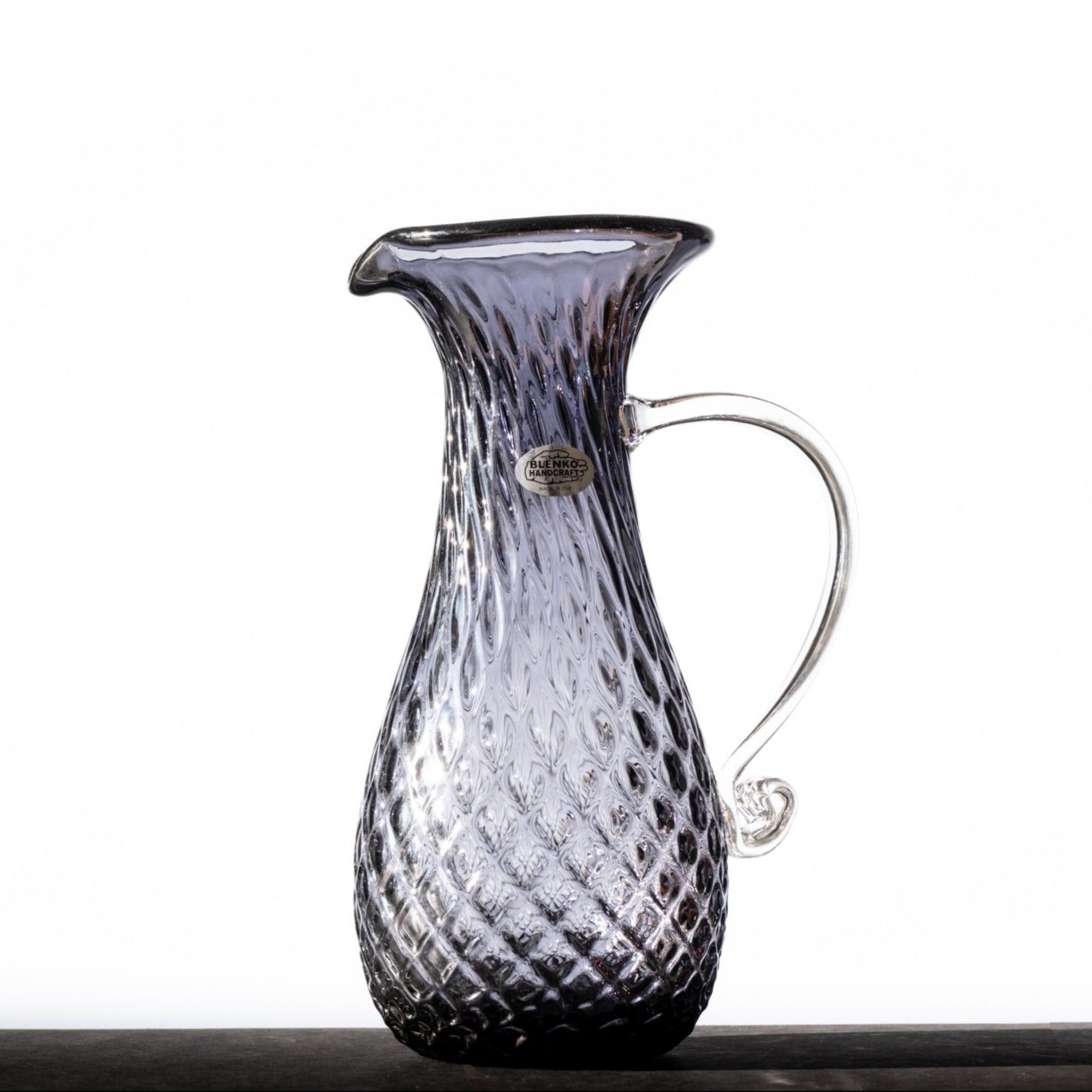 2511D Diamond Optic Drinkware Set - 12-Piece Heliotrope Purple Glass Cups for Cocktails, Wine & Juice | Elegant Barware for Home Entertaining, Parties & Wedding Receptions