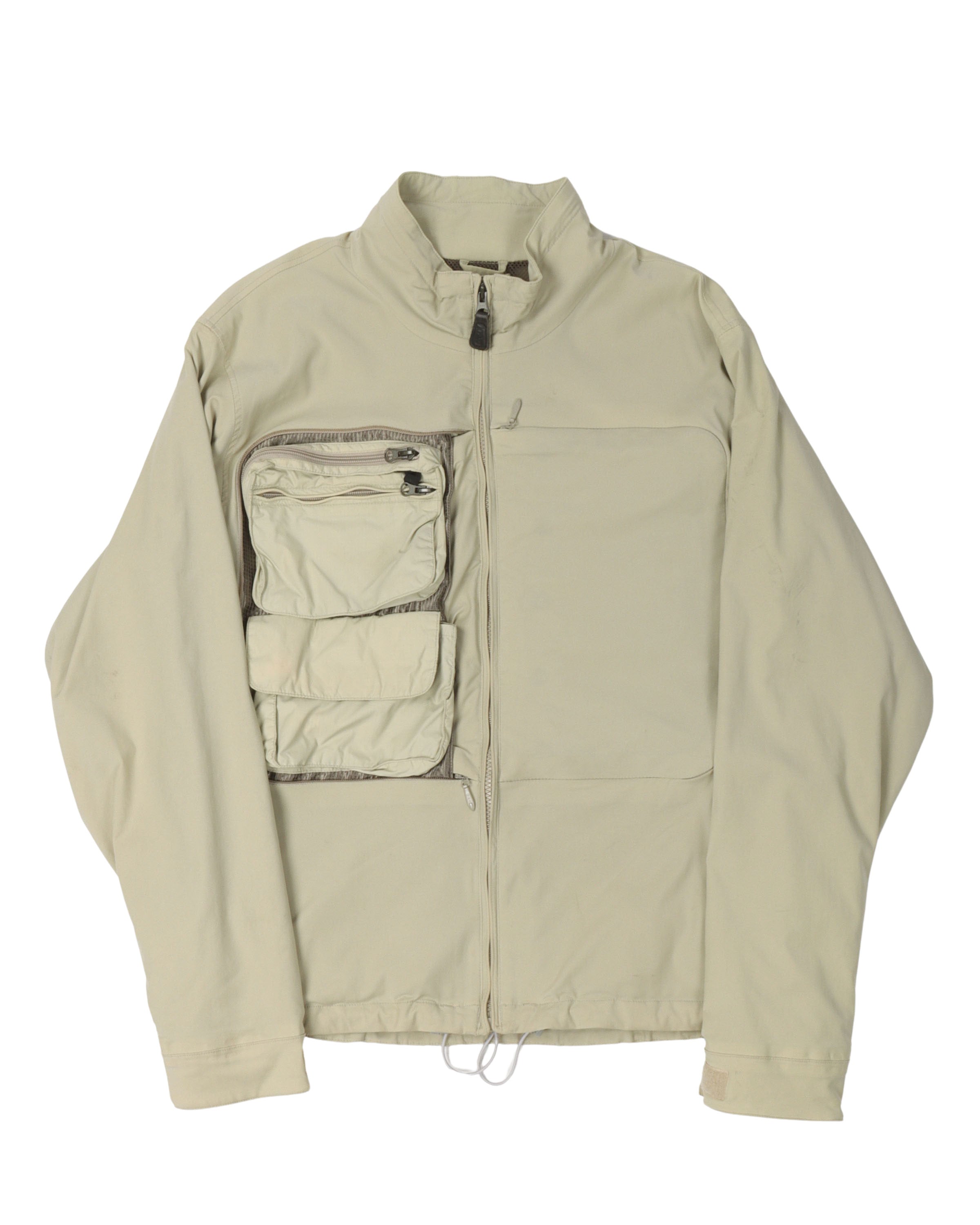 2001 Acronym Hiroshi Fujiwara Analog Q Cargo Jacket - Stylish Men's Streetwear Coat with Multiple Pockets | Perfect for Urban Exploration, Techwear Fashion & Outdoor Adventures