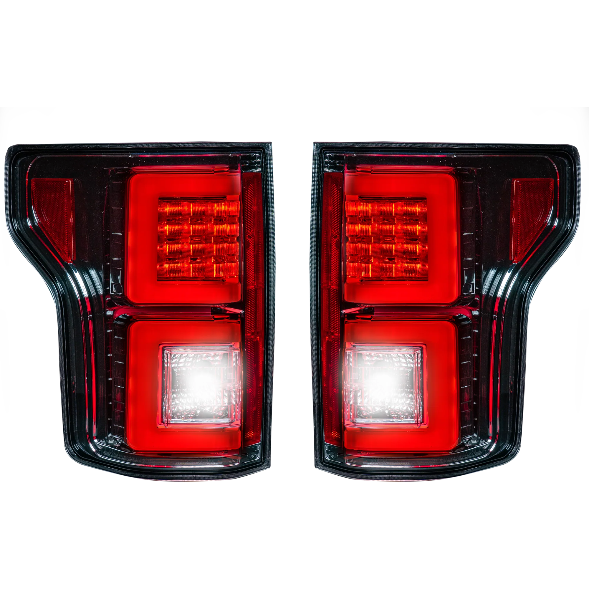 Ford F150 2018-2020 LED Tail Lights - OEM Replacement with Clear OLED Design | Perfect for Truck Upgrades & Night Driving