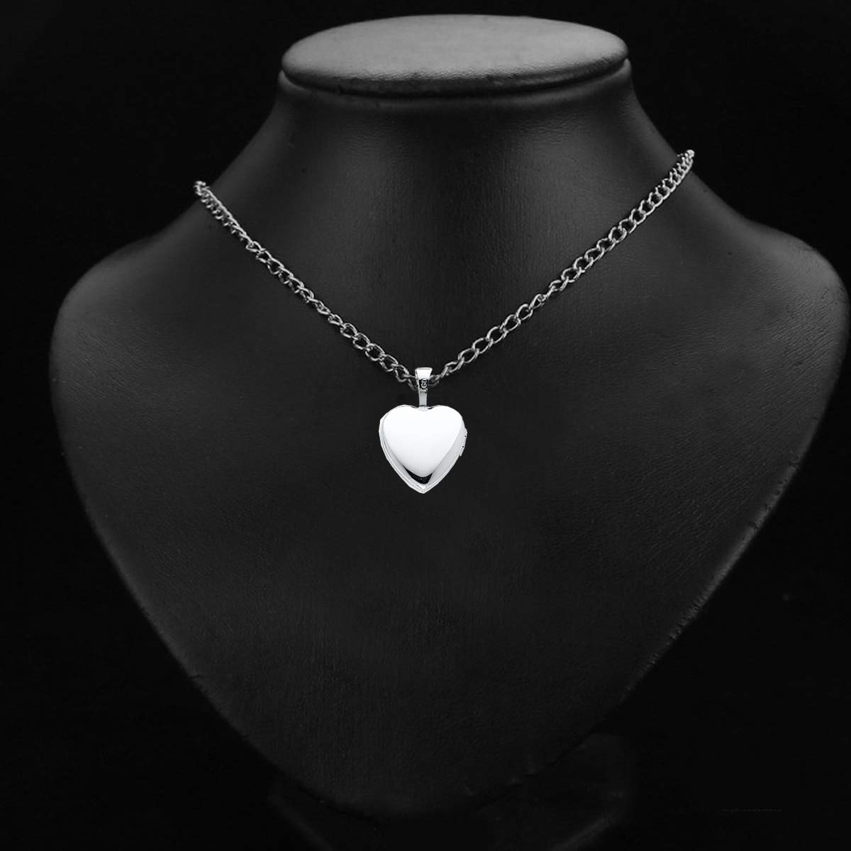 14K Yellow or White Gold Heart Shaped Locket Pendant Necklace for Women - Elegant Gift for Valentine's Day, Anniversary & Special Occasions