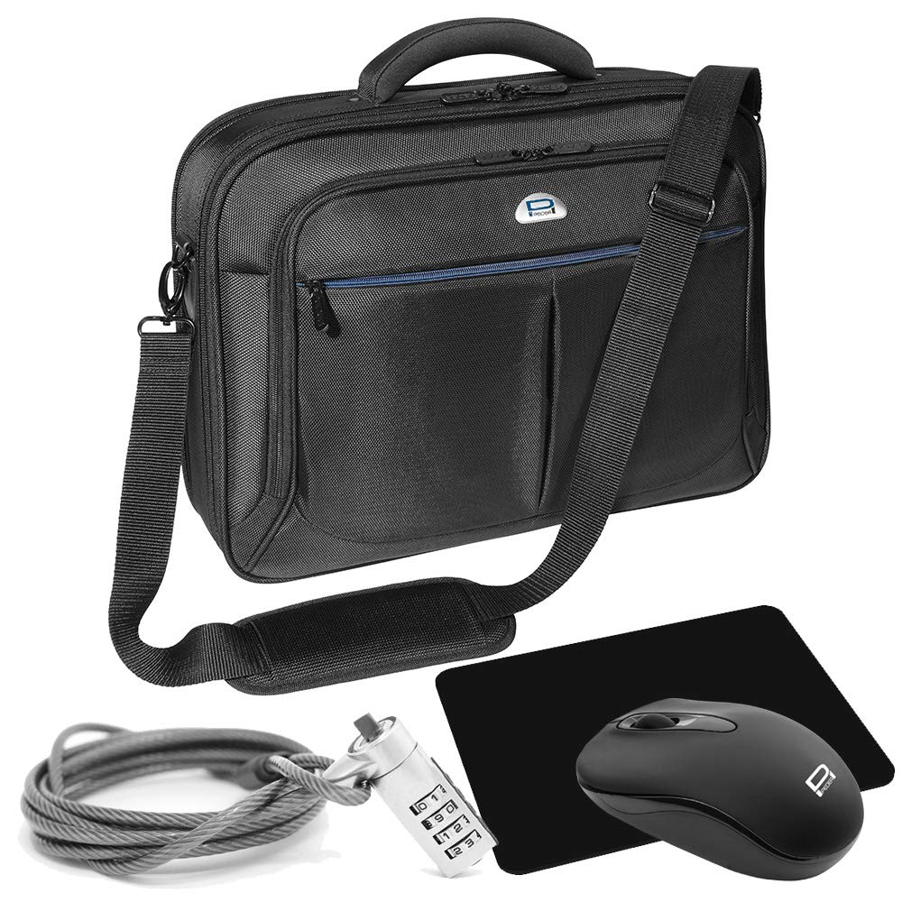 17.3 Inch Premium Black Laptop Starter Set with Accessories - Perfect for Work, School & Travel | 43.9 cm Portable Computing Solution