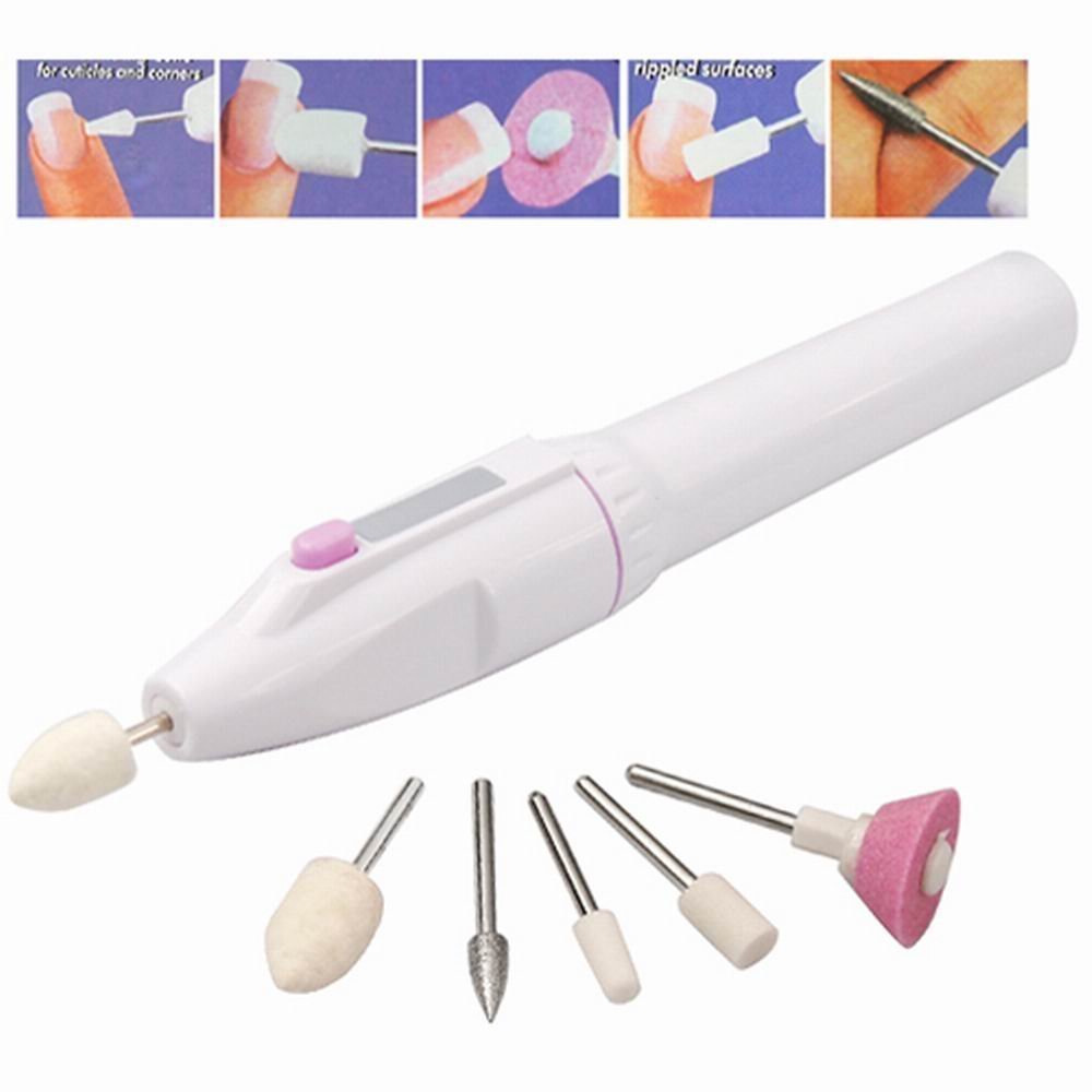 Professional Nail Polish Dryer Machine - Fast UV LED Nail Dryer for Salon & Home Use, Manicure Pedicure Kit with Nail File & Decorator Shaper (White) - Perfect for Gel Polish Curing, Nail Art & DIY Manicures