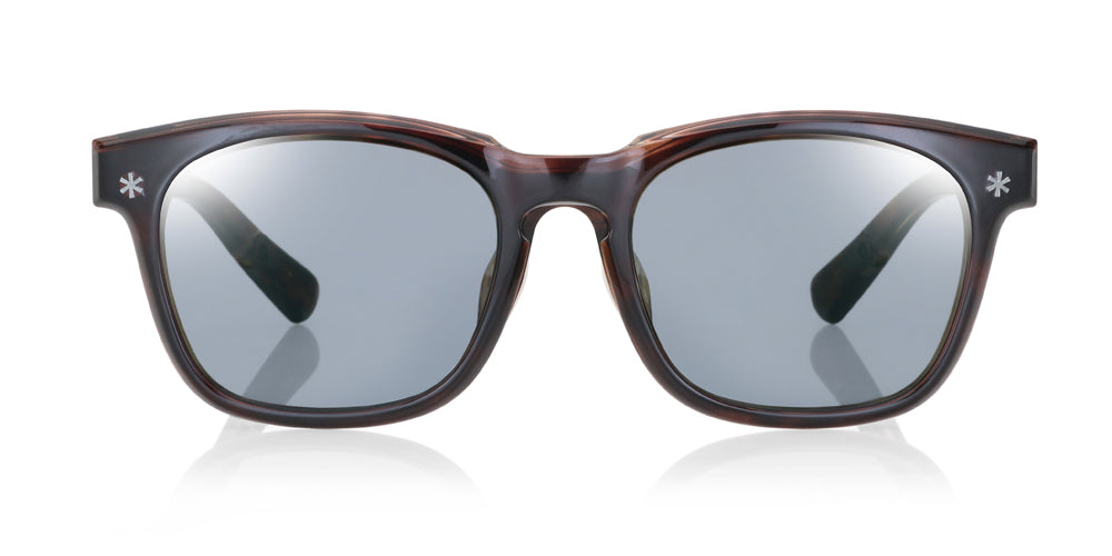 JINS x Snow Peak JINS Switch Flip Up 015 86 Sunglasses - Lightweight Polarized Outdoor Sports Glasses for Hiking, Cycling & Driving