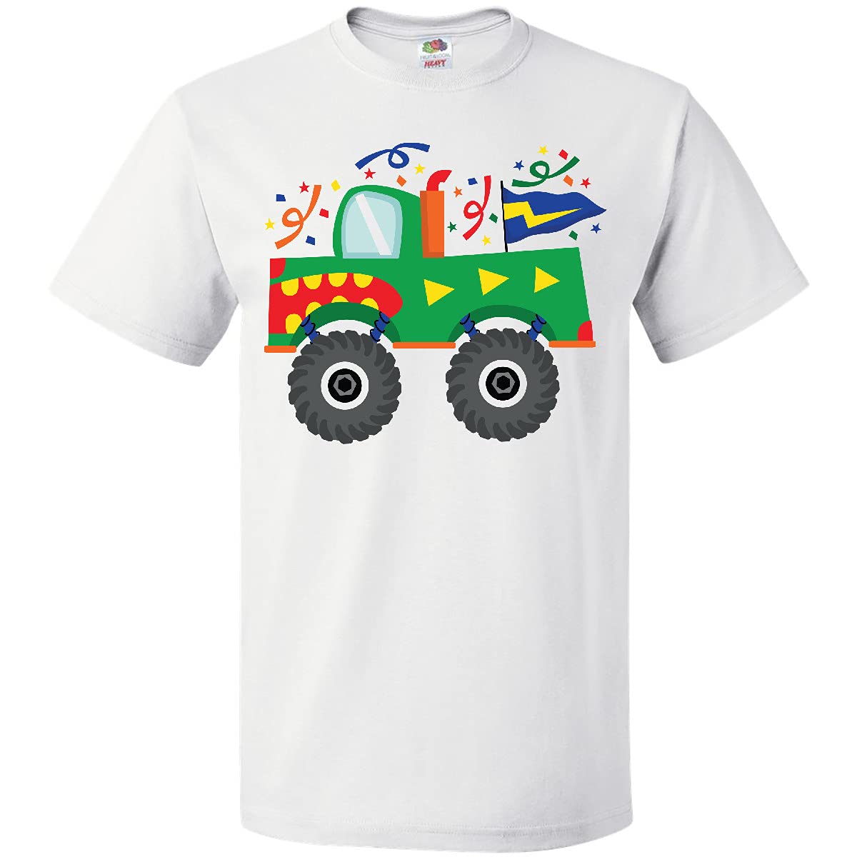 Inktastic Truck Birthday T-Shirt for Boys - Fun Kids Graphic Tee for Truck Lovers - Perfect for Birthday Parties, Playdates & Everyday Wear