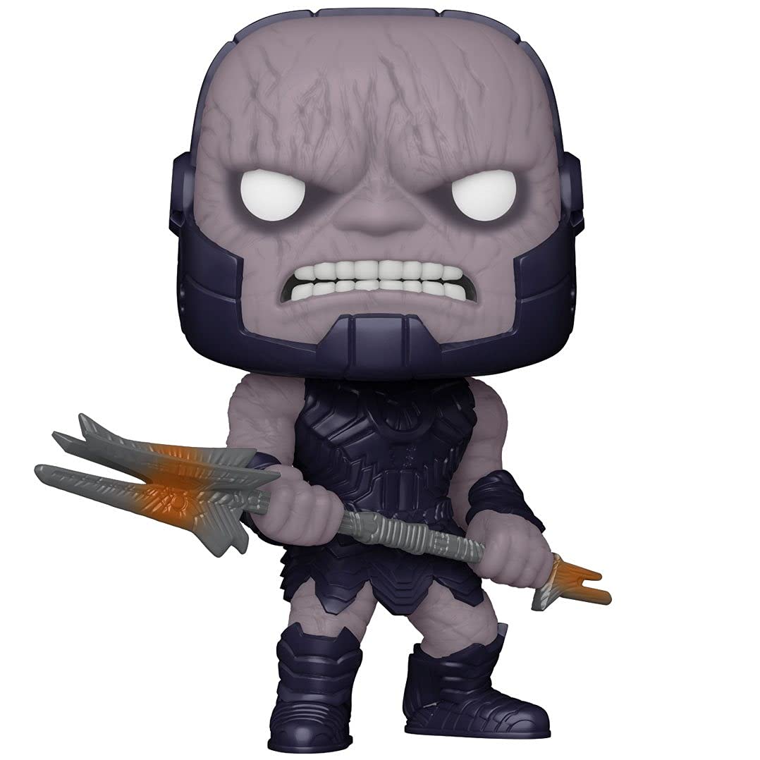 Funko Pop! Vinyl Figure - Justice League The Snyder Cut Darkseid (3.75 Inch) with Pop Protector Case | Collectible DC Comics Movie Merchandise | Perfect for Display, Gifts & Pop Culture Collections