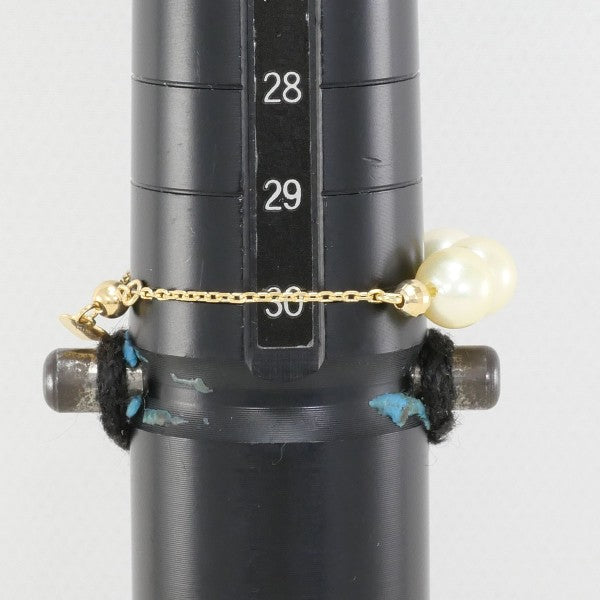 18K Yellow Gold Pearl Ring for Women - Elegant Pearl Jewelry for Wedding, Engagement & Special Occasions