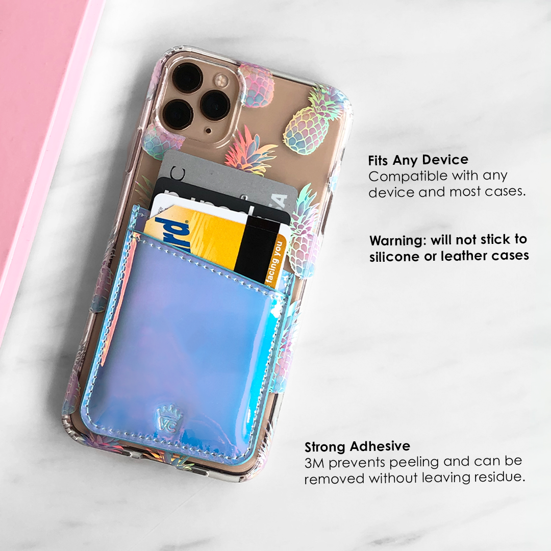 Nebula Phone Wallet - Slim RFID Blocking Card Holder for iPhone & Android - Perfect for Travel, Shopping & Everyday Use