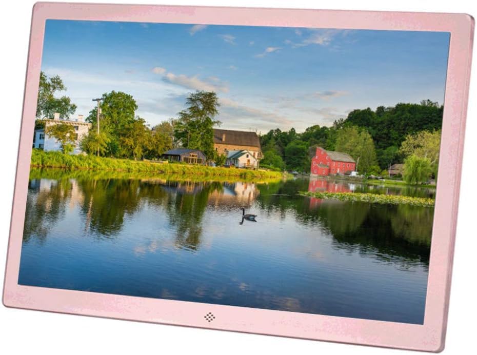 17 Inch Digital Photo Frame with 1400x900 HD IPS Screen - HDMI Advertising Display Player, 1080P Video Support - Perfect for Home Decor, Office Displays & Gift Giving