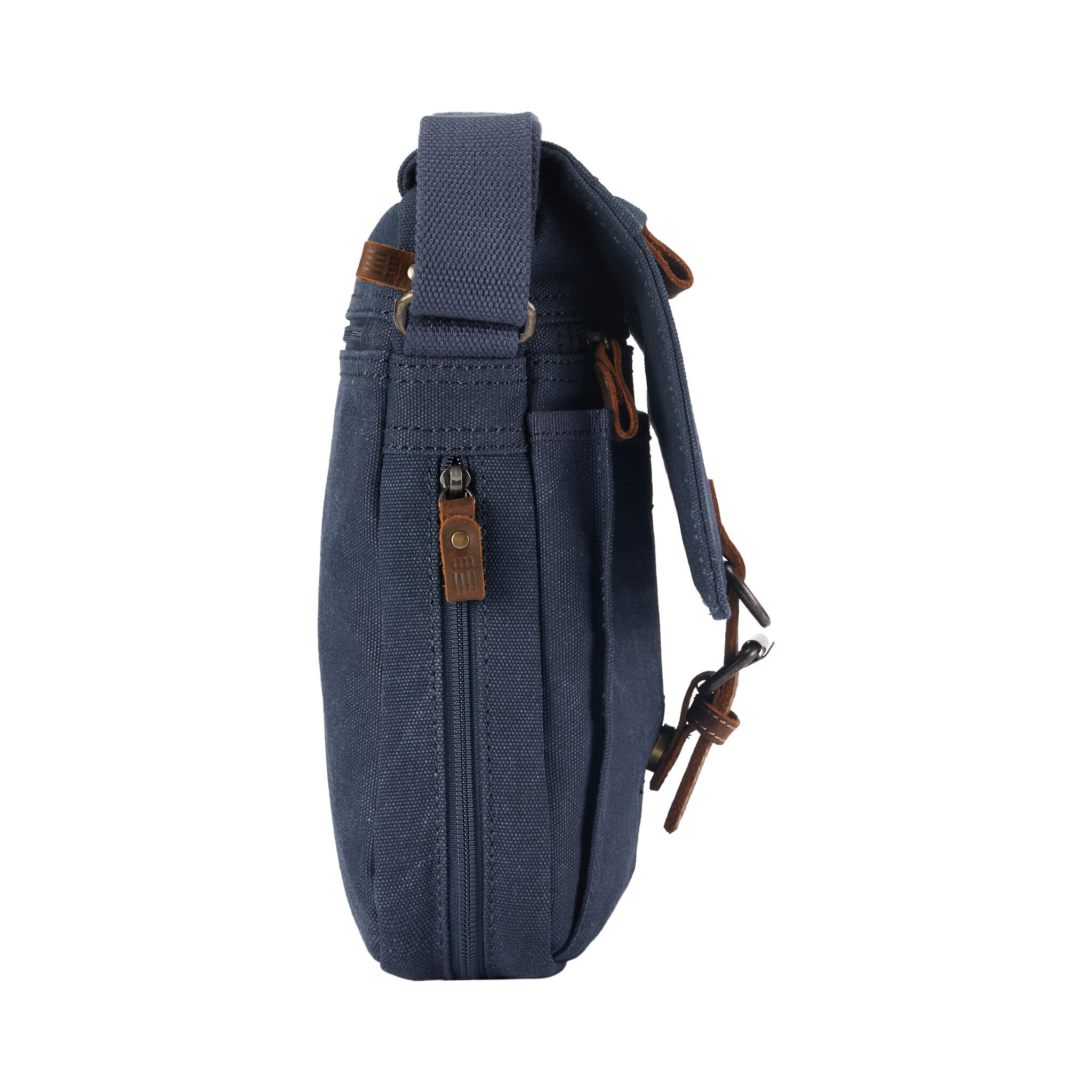TRP0211 Troop London Classic Canvas Crossbody Bag for Men & Women - Stylish & Durable Everyday Shoulder Bag for Work, Travel & Casual Outings