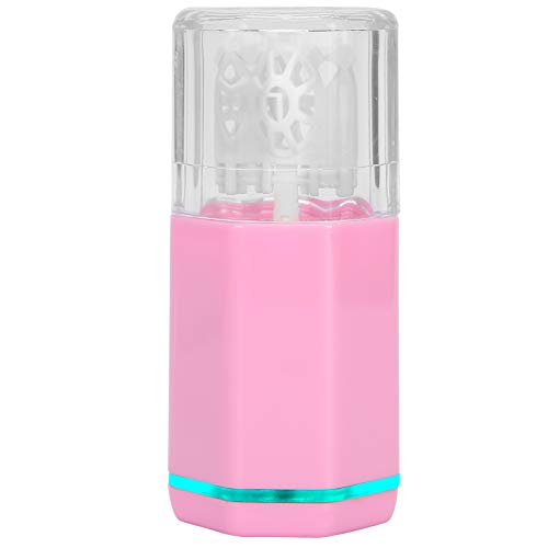 Portable Automatic Contact Lens Cleaner Case - Pink for Travel & Daily Use