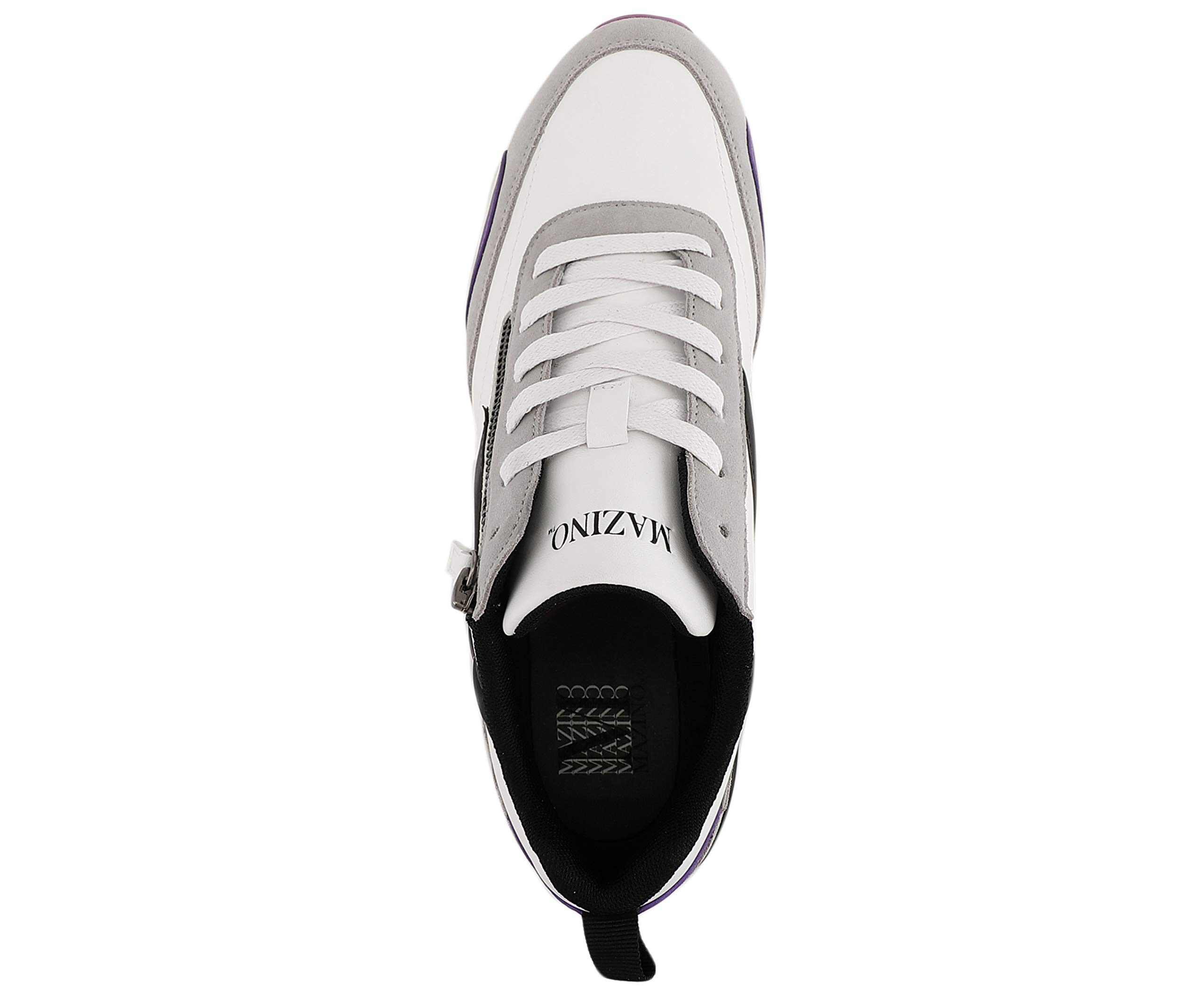 Mazino Men's Low Top Sneakers - Breathable Casual Lace-Up Tennis Shoes for Men | Lightweight Walking & Gym Shoes for Everyday Wear