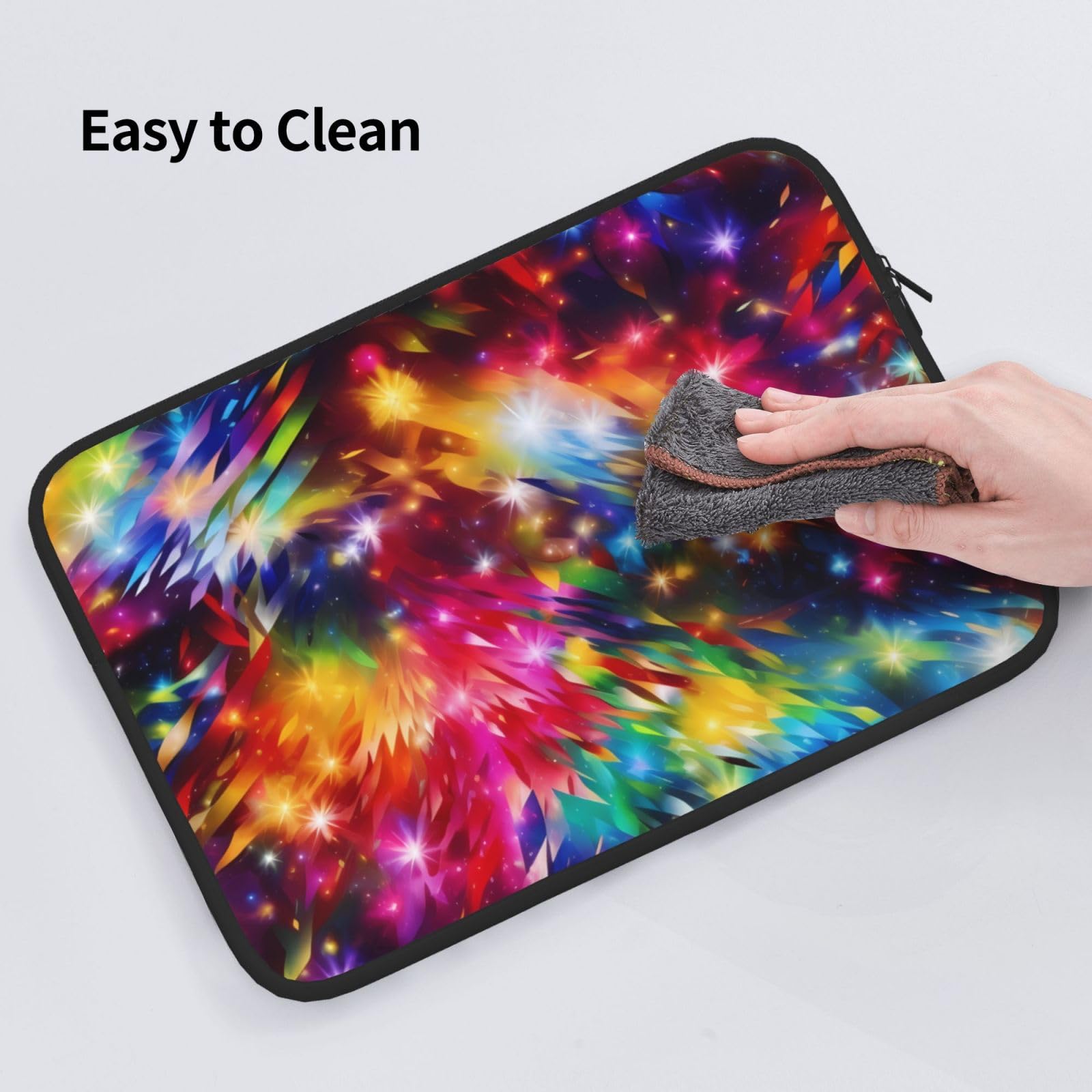 13 Inch Laptop Sleeve - Colorful Artistic Shockproof Laptop Case Bag for MacBook & Notebooks | Perfect for Work, School & Travel