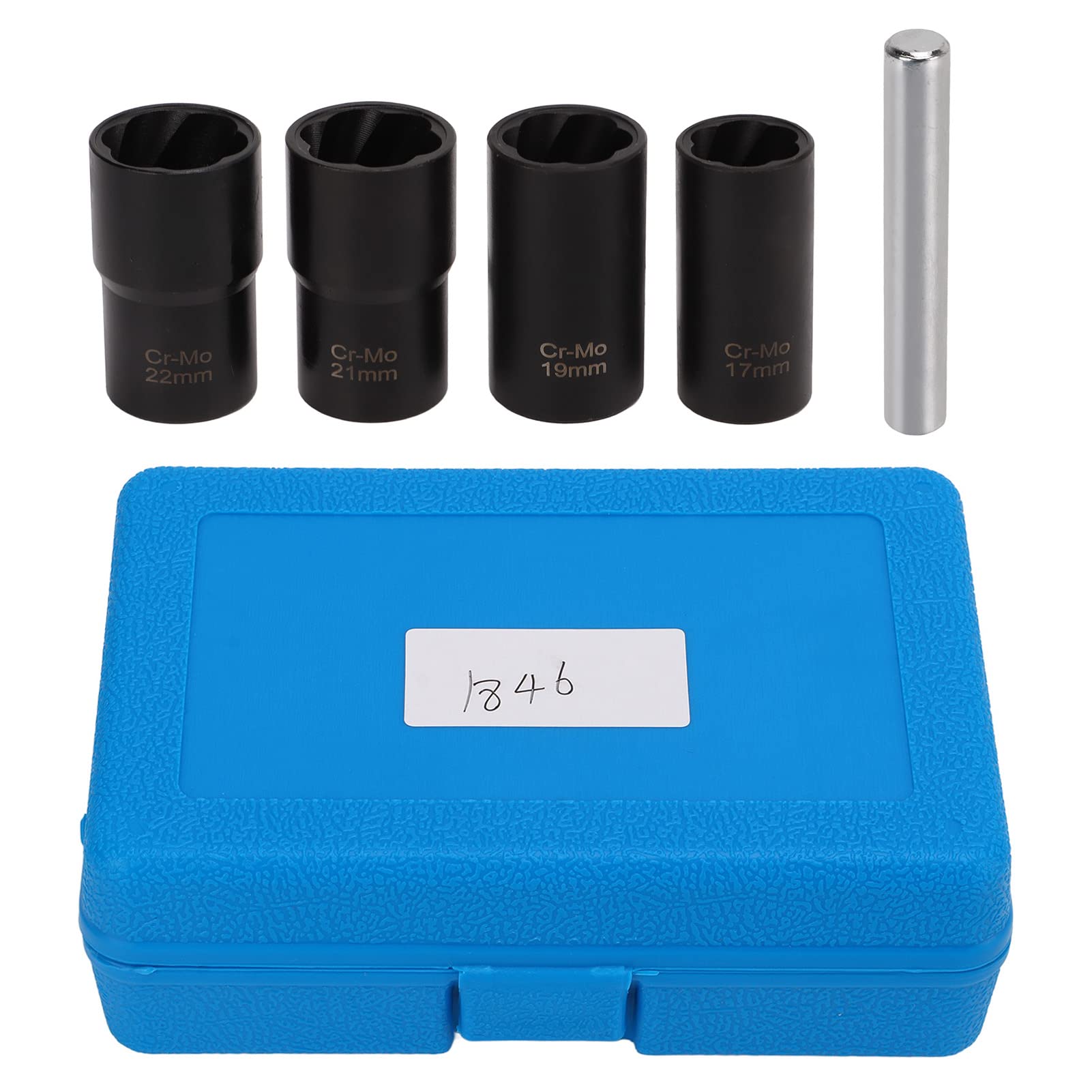 5-Piece Lug Nut Remover Tool Kit - 1/2