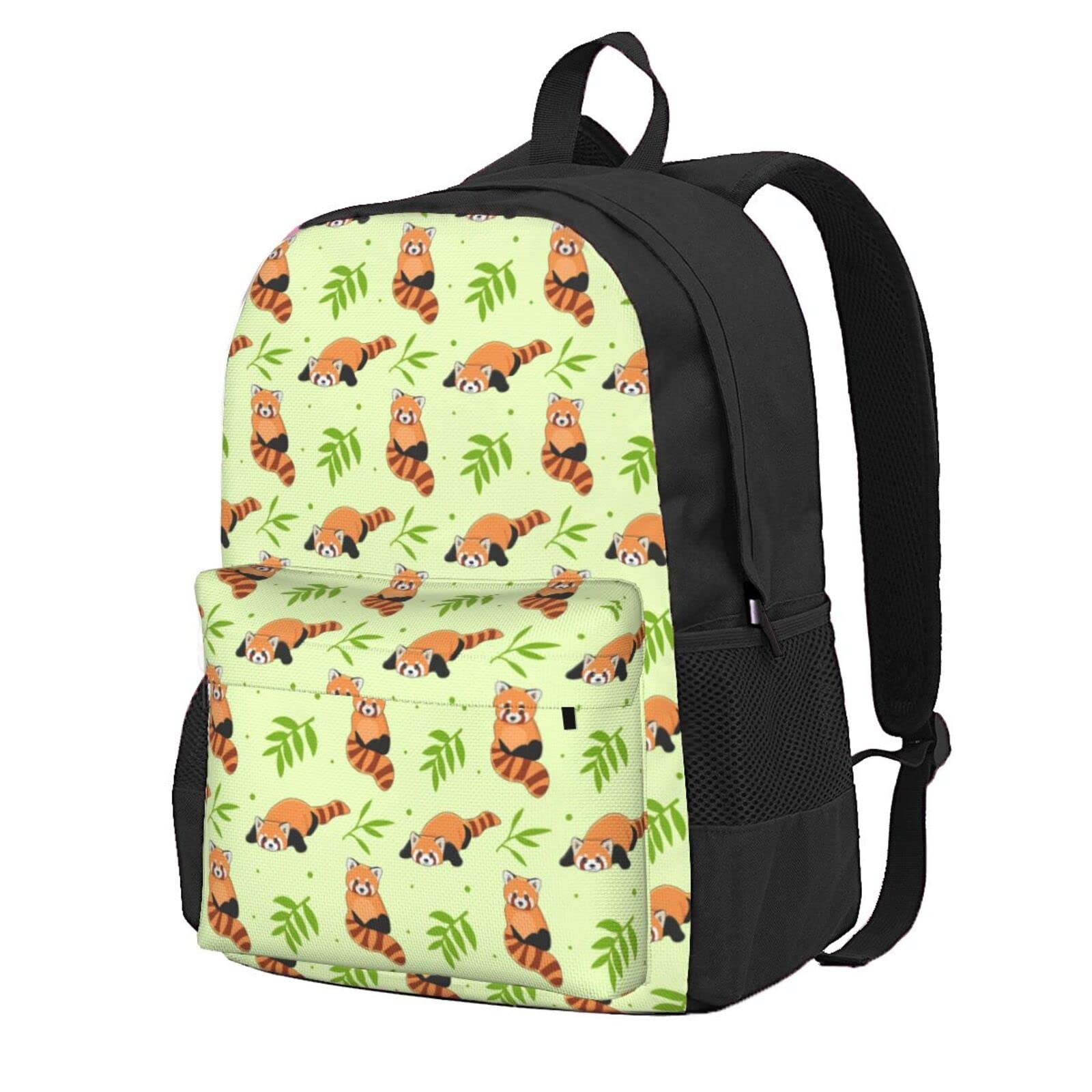 Red Panda Laptop Backpack - Adjustable Travel School Bag for Women Men Kids - Work & College Use
