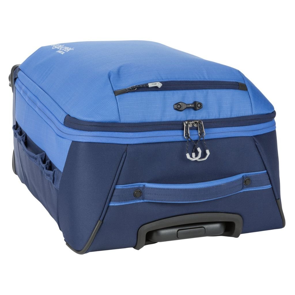 Eagle Creek Expanse 4 Wheel 75cm Large Spinner Luggage - Durable Expandable Suitcase for Travel, Pilot Blue | Perfect for International Flights, Business Trips & Family Vacations