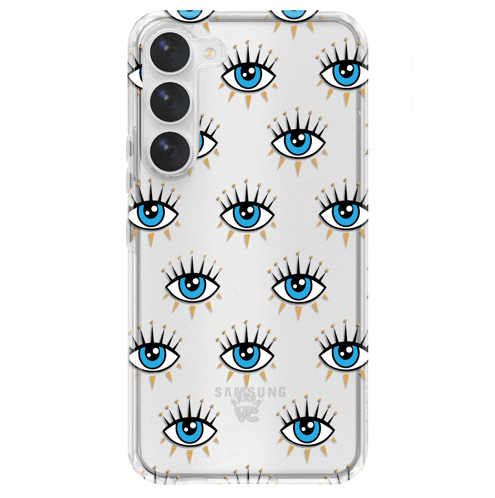 Evil Eye Protection Samsung Galaxy Phone Case - Stylish & Durable Cover for Good Luck Charm | Perfect for Travel, Daily Use & Gift Giving