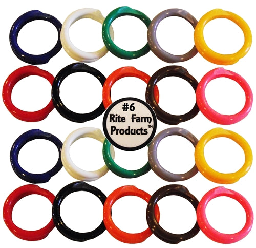 20-Pack Elastic Leg Bands in 10 Vibrant Colors - 3/8