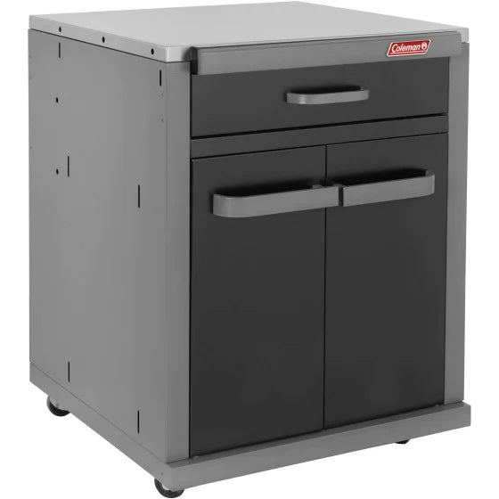 Coleman Revolution Storage Unit Black Gloss - Heavy Duty Outdoor Gear Organizer for Camping, Hiking & RV Trips - Waterproof & Durable Storage Solution