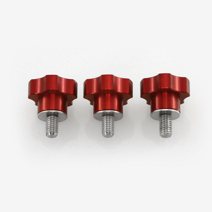 ADM Accessories Tripod Knob Set for Losmandy G11 & Celestron CI700 Mounts - Red TKS RE - Perfect for Telescope Stability & Astronomical Observation