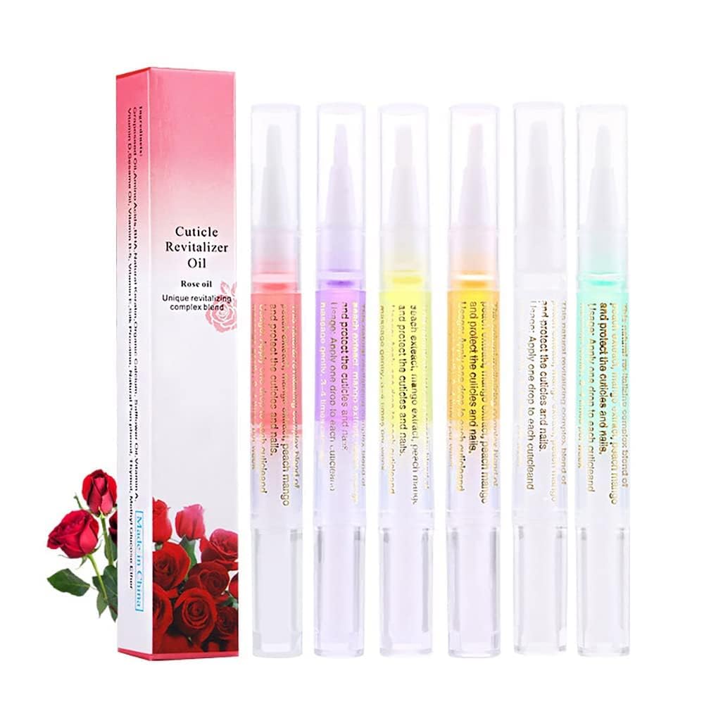 NAILWIND Nail Cuticle Oil Pen - Hydrating Cuticle Revitalizer with Soft Brush for Dry, Damaged Nails | Fruity Moisturizing Treatment Gel | Bulk Pack for Salon & Home Use | Perfect for Manicures, Pedicures & Nail Care Routine