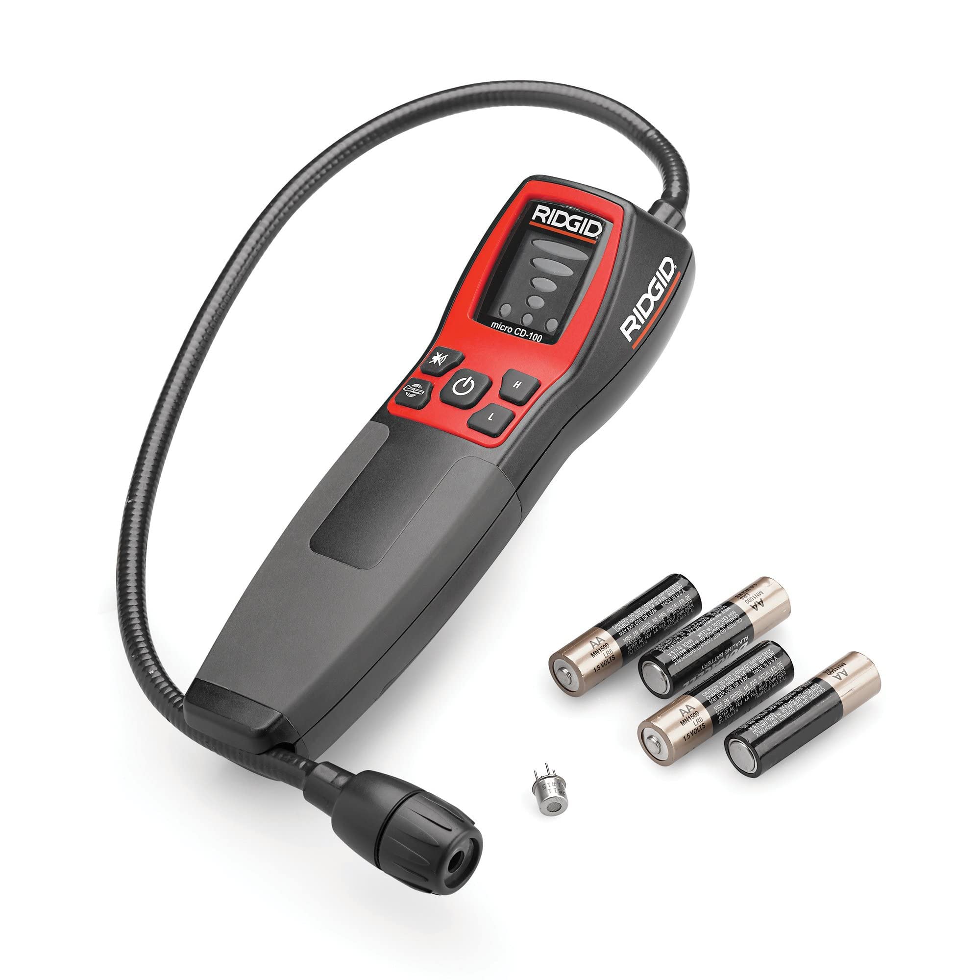 RIDGID 36163 CD-100 Portable Combustible Gas Leak Detector with 16