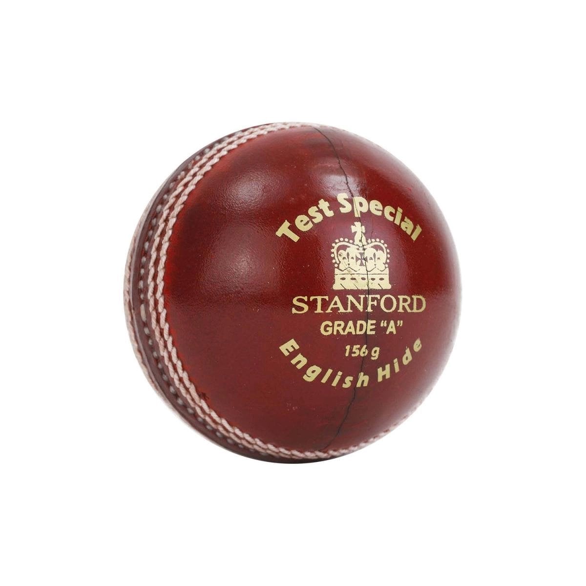 Premium Cricket Ball Set of 6 - Professional Grade Leather Cricket Balls for Practice & Matches - Perfect for Training, Club Games, and Tournament Play