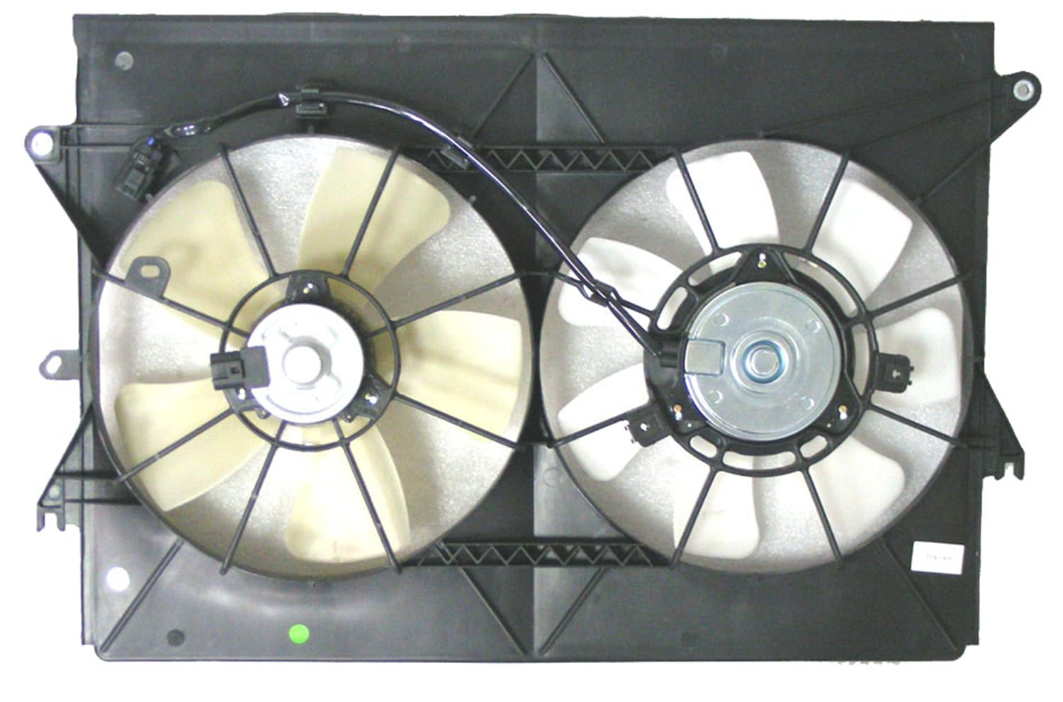 Agility Auto Parts 6038101 Dual Radiator and Condenser Fan Assembly - Compatible with Select Vehicle Models - Perfect for Cooling System Repair & Maintenance in Your Home Garage