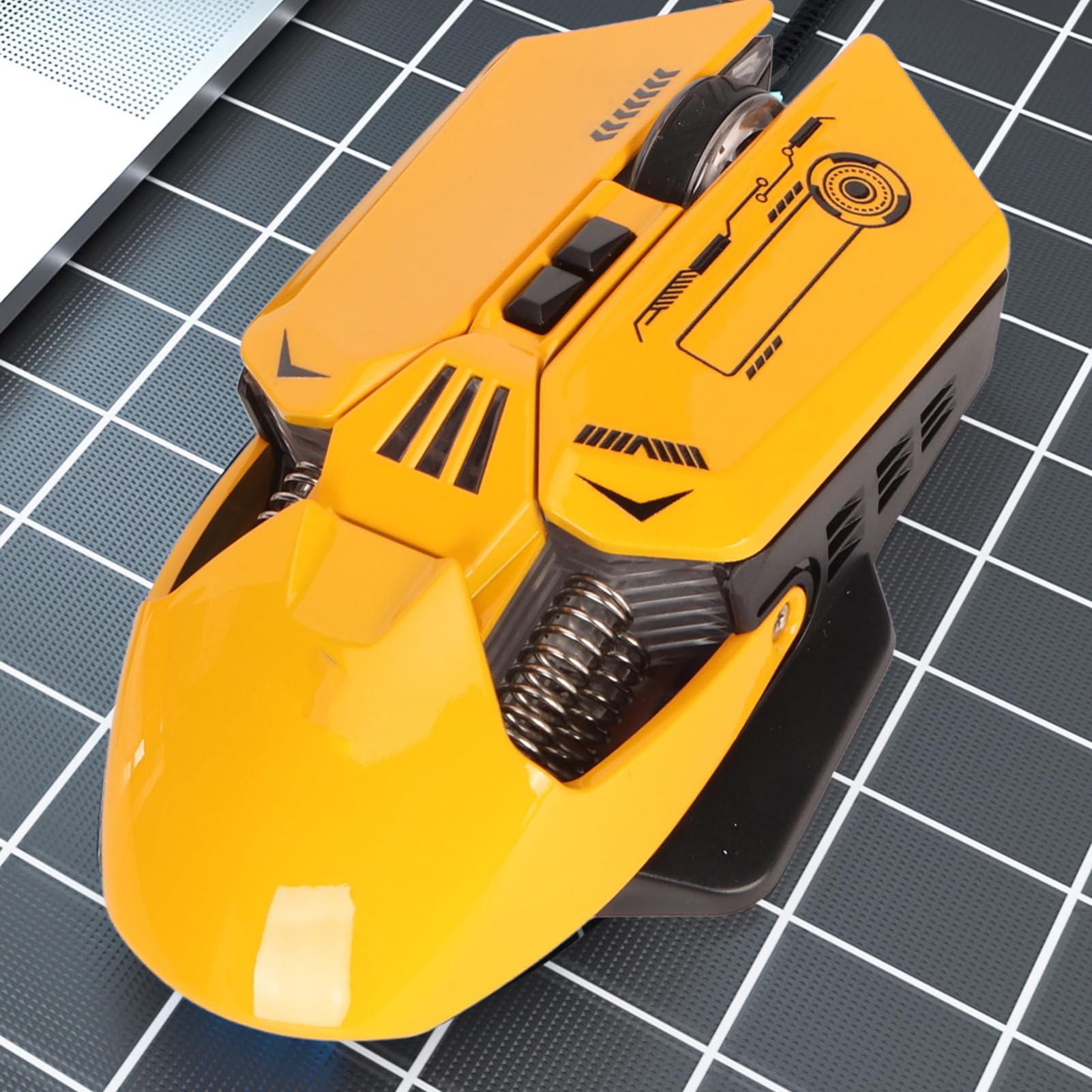 Wired Gaming Mouse for PC - 7200 DPI RGB Optical Gaming Mouse with 7 Programmable Buttons & Ergonomic Design | Perfect for FPS, MOBA & MMO Games | Computer Accessories for Esports & Professional Gamers