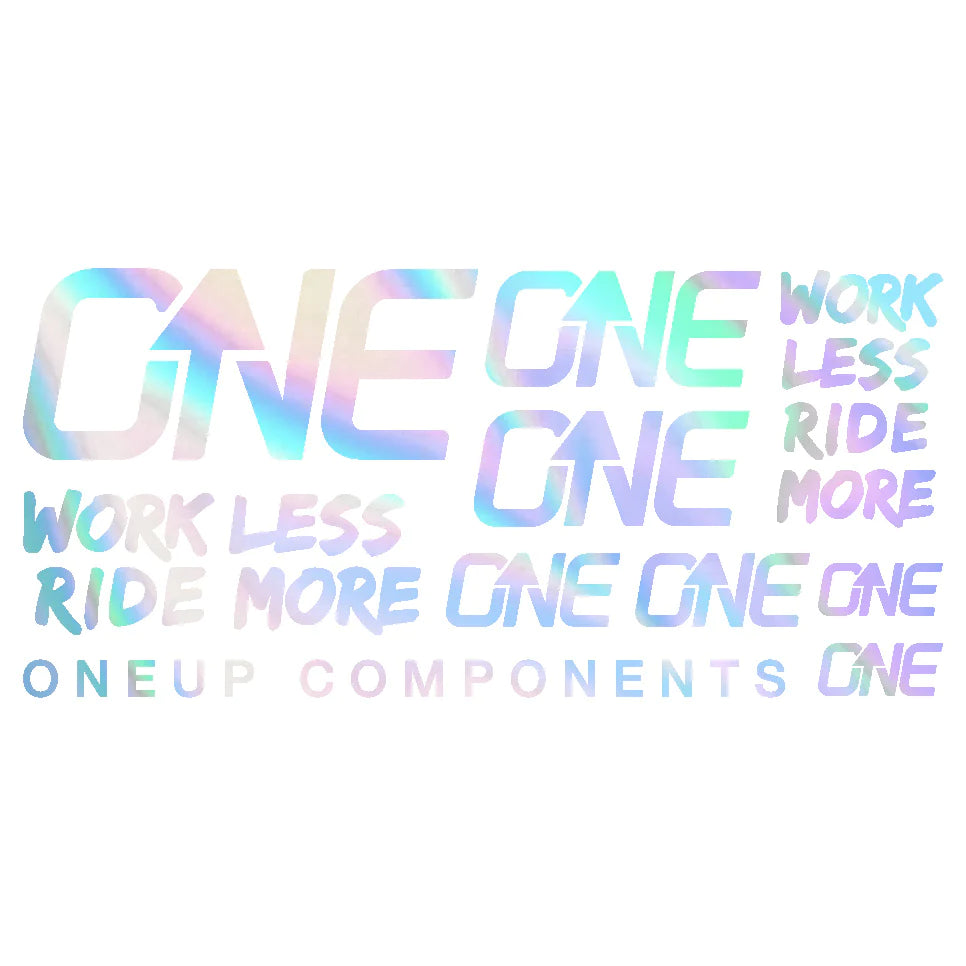 One Up Sticker Kit - Premium Vinyl Decals for Laptops, Water Bottles & DIY Crafts - Fun Decorative Stickers for Personalization and Scrapbooking