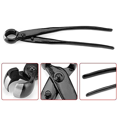 Professional 8.27 Inch Garden Branch Cutter with Round Edge & Concave Knob - Heavy Duty Pruning Shears for Bonsai, Tree Trimming, and Gardening Tools Set | Perfect for Landscaping, Yard Maintenance, and Plant Care