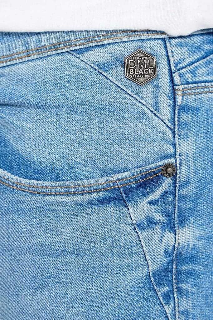 DRAX Super Skinny Jeans for Women - Light Wash Denim Pants, High Waisted Stretch Jeans for Everyday Wear | Perfect for Casual Outfits, Date Nights & Office Looks