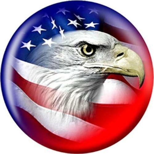 OnTheBallBowling American Eagle Bowling Ball - High Performance 15lb Bowling Ball for Strikes & Spares | Perfect for League Play & Tournament Bowlers