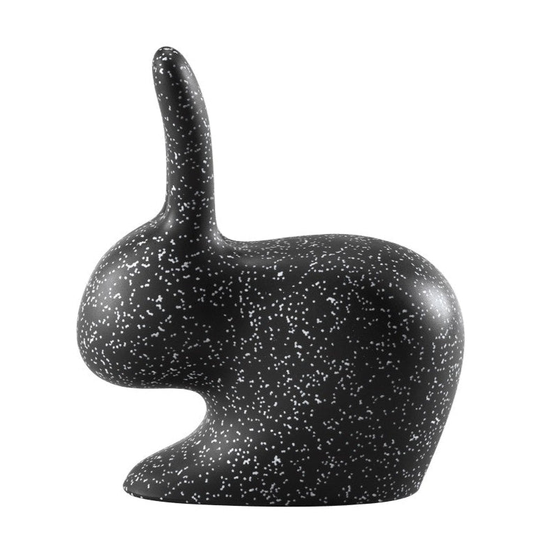 Qeeboo Rabbit Chair with Dots - Modern Baby Nursery Decor for Kids' Room, Playroom & Photoshoot Backdrop