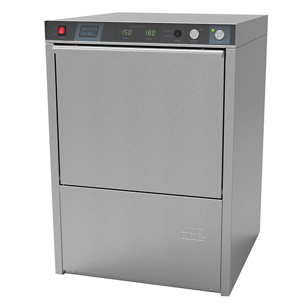 Champion 501HT Commercial Undercounter Dishwasher with 70°F Temperature Booster - 120/208V 3 Phase for Restaurants, Cafes & High-Volume Kitchens