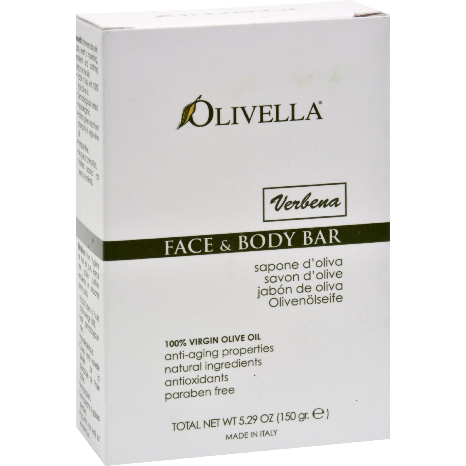 Natural Verbena Bar Soap for Men & Women | Moisturizing & Refreshing Body Wash | Perfect for Daily Shower, Spa & Gift Giving