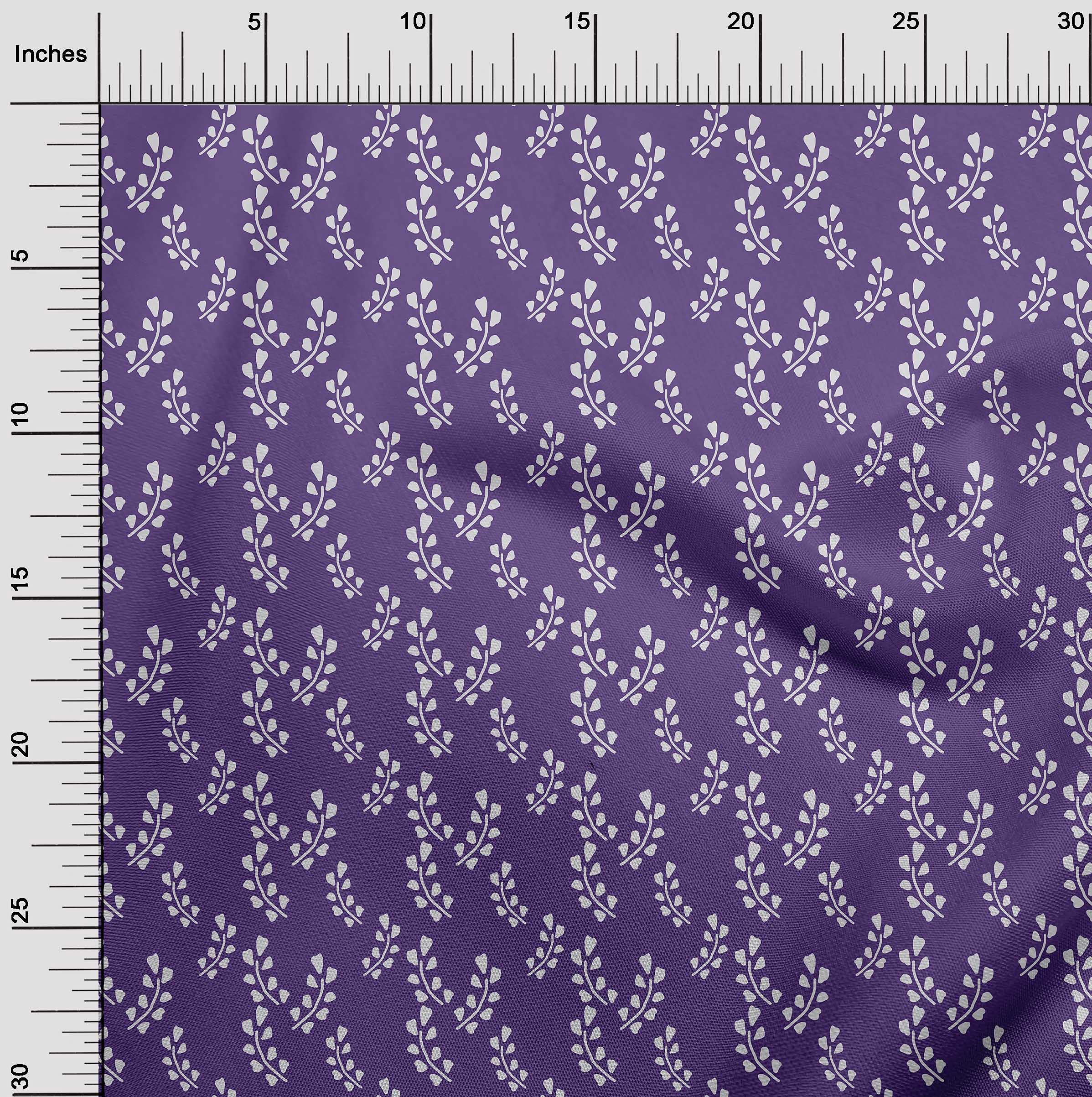 Floral Print Polyester Spandex Fabric by the Yard - 56