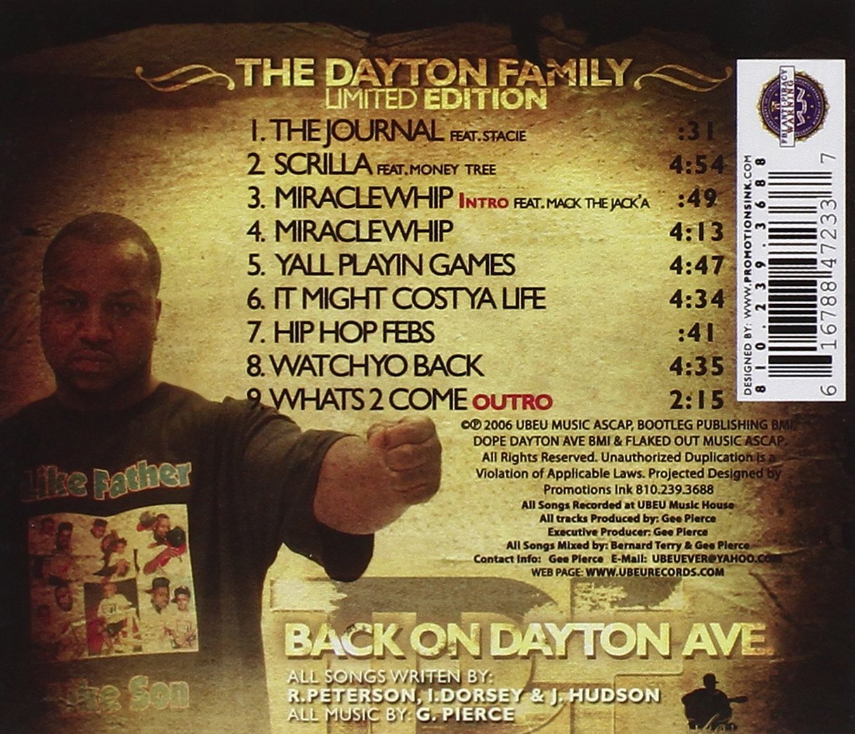 Back on Dayton Ave - Explicit Lyrics Version | Hip Hop & Rap Music Album | Perfect for Workout, Party & Road Trips