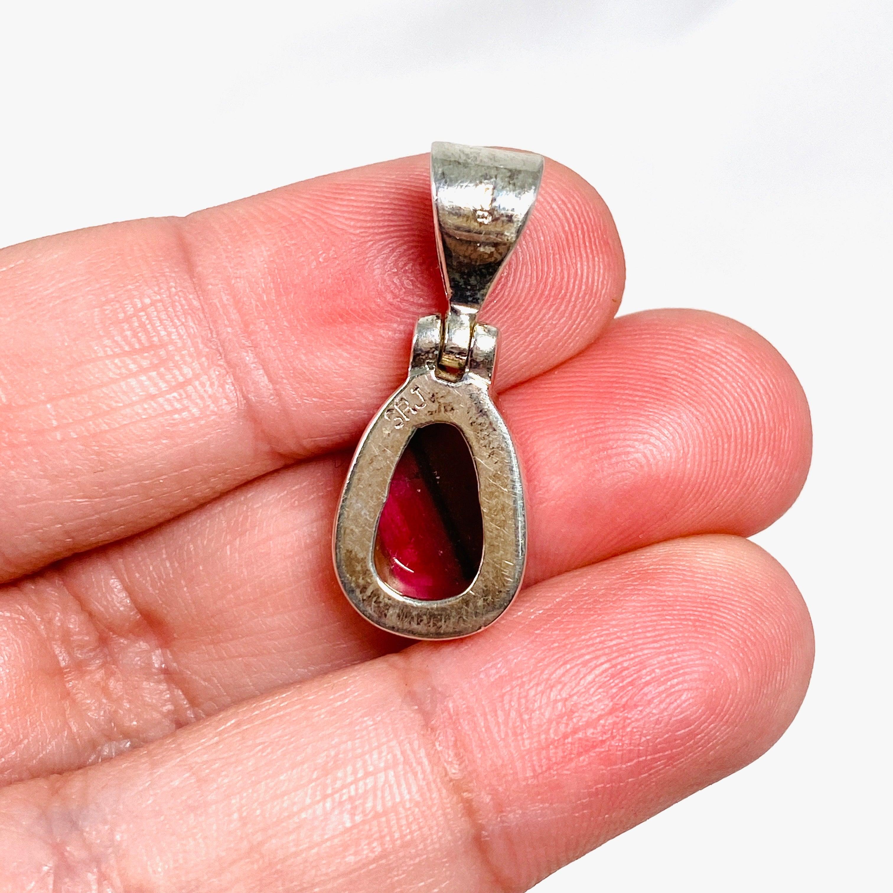 Natural Pink Tourmaline Faceted Pendant Necklace PPGJ583 - Elegant Jewelry for Women, Perfect Gift for Birthday, Anniversary & Valentine's Day