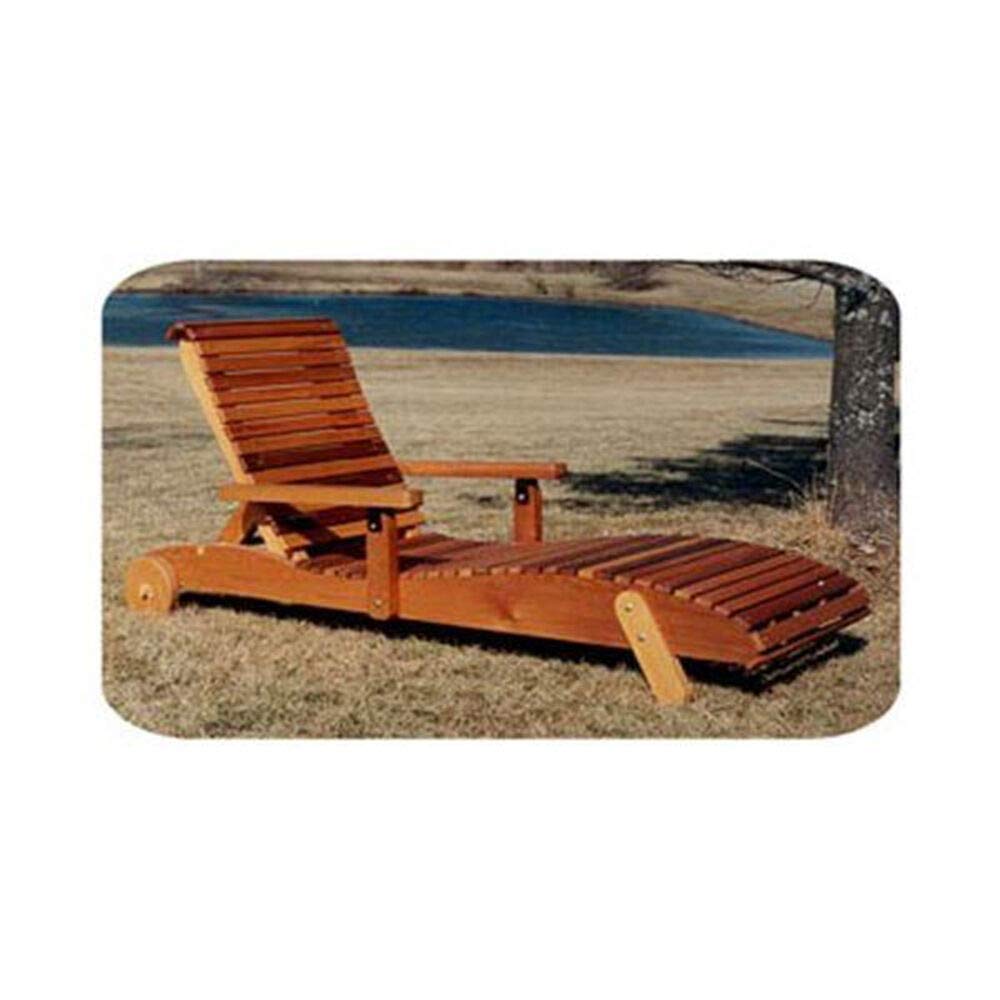 DIY Wooden Chaise Lounge Chair Plans - Step-by-Step Woodworking Project for Outdoor & Indoor Relaxation