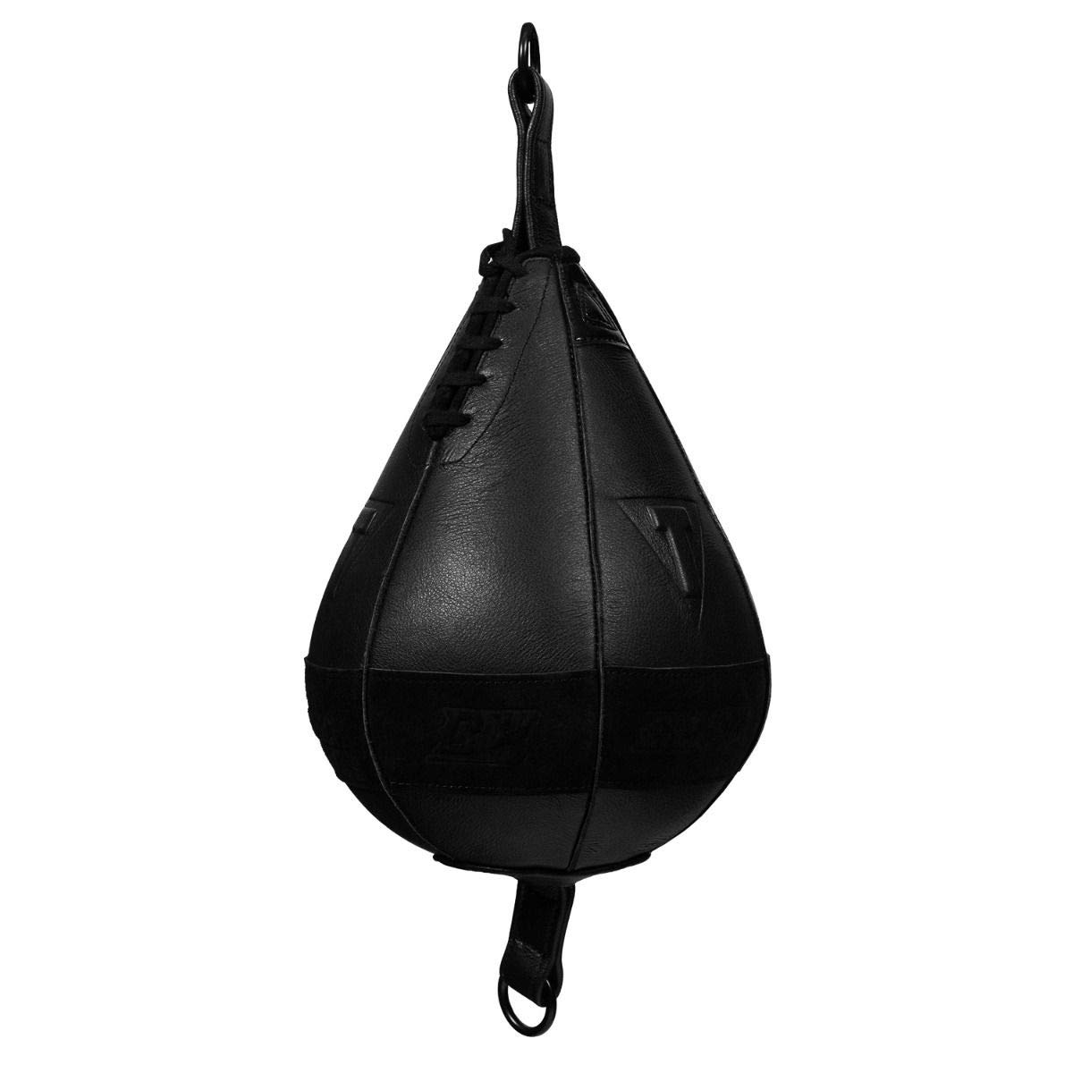 Title Boxing Black Double End Bag 2.0 - 7x11 Inch Professional Speed Punching Bag for Adults | Boxing Training Equipment for Home Gym & Martial Arts Practice