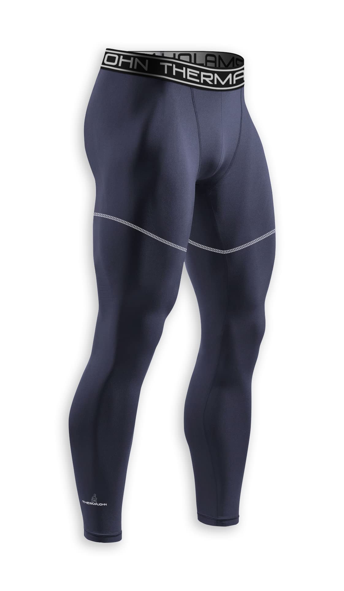 Thermajohn Men's Compression Pants - Workout Tights & Performance Leggings for Running, Gym Training & Sports Recovery