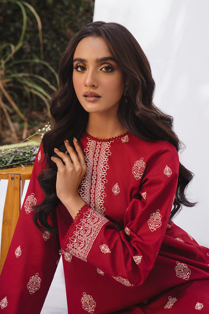 Midnight Mystery 2-Piece Printed Lawn Suit for Women - Elegant Floral Design Pakistani Party Wear - Perfect for Weddings, Eid & Special Occasions