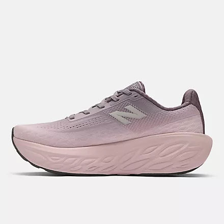New Balance Women's Fresh Foam X 1080 v14 Running Shoes - Dark Ice Wine/Twilight Haze/Silver Metallic | Cushioned Comfort for Long Distance Running & Gym Workouts