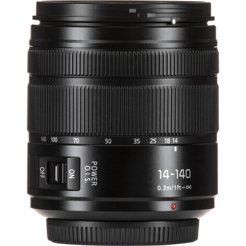 Panasonic Lumix G Vario 14-140mm f/3.5-5.6 II ASPH. POWER O.I.S. Lens - Micro Four Thirds Zoom Lens for Travel, Sports & Wildlife Photography