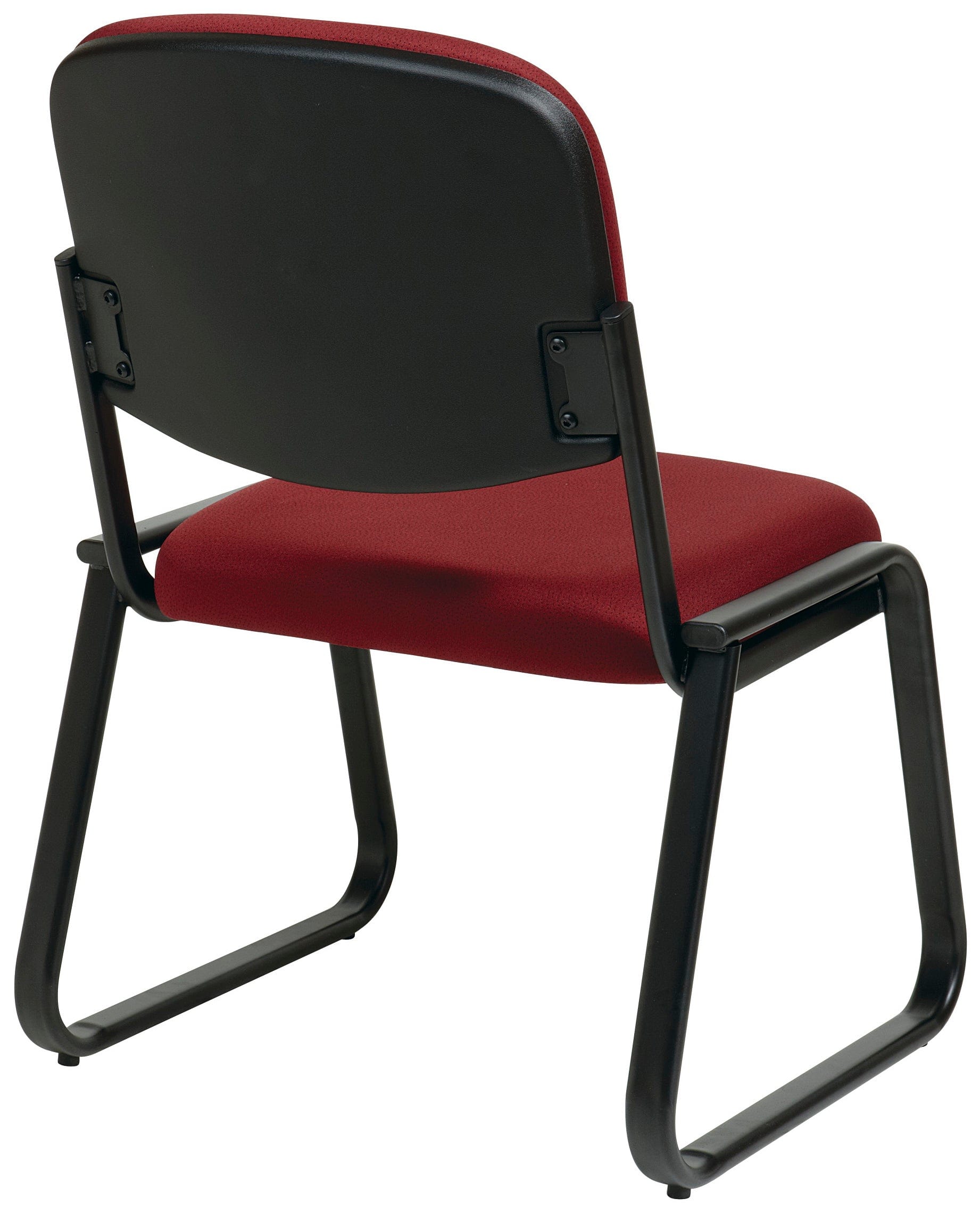 Ergonomic Armless Sled Base Guest Chair [V4420] - Comfortable Office Seating for Reception, Waiting Areas & Conference Rooms